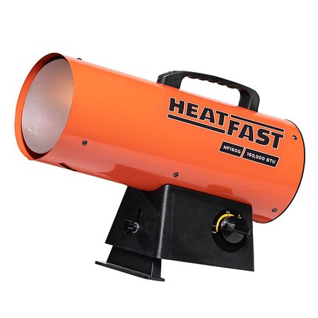 HEATFAST HeatFast 155,000 BTU LP Forced Air Heater with Variable Heat Control HF160G